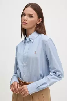 Рубашка Polo Ralph Lauren, синий