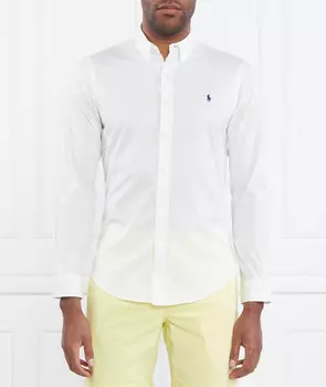 Рубашка POLO RALPH LAUREN Slim Fit, белый