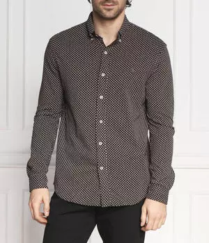 Рубашка Polo Ralph Lauren Slim Fit, коричневый