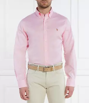 Рубашка POLO RALPH LAUREN Slim Fit, роза