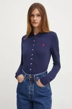 Рубашка Polo Ralph Lauren, темно-синий