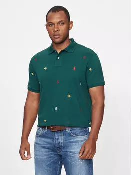 Рубашка Polo Ralph Lauren, зеленый