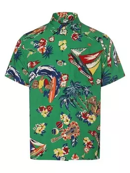 Рубашка Polo Ralph Lauren, зеленый