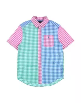 Рубашка Polo Ralph Lauren, зеленый