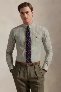 Рубашка Polo Ralph Lauren, зеленый