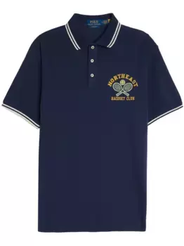 Рубашка поло Raquet Club POLO RALPH LAUREN, синий