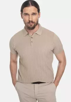 Рубашка поло Recman, бежевый