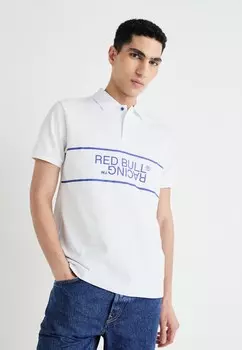 Рубашка поло RED BULL RACING PANEL PRINT LOGO POLO Pepe Jeans, белый