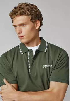 Рубашка поло RED BULL RACING TIPPED LOGO POLO Pepe Jeans, темно-зеленый