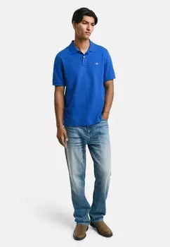 Рубашка поло REG SHIELD GANT, синий