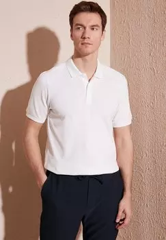 Рубашка-поло Regular Buratti, белая