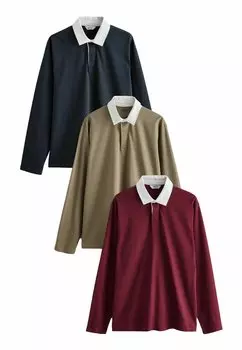 Рубашка поло REGULAR FIT 3 PACK RUGBY Next, синий