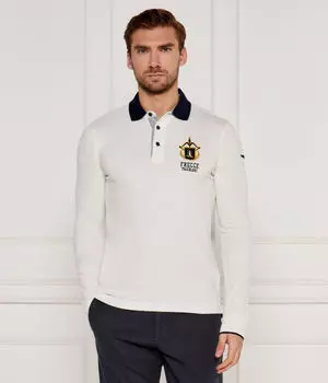 Рубашка поло Regular fit Aeronautica Militare, экрю