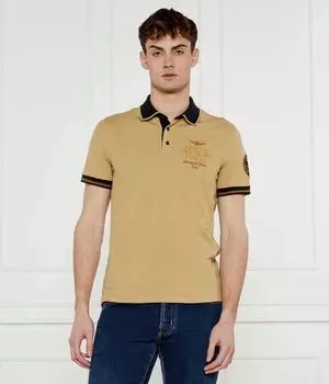 Рубашка поло Regular fit Aeronautica Militare, желтый