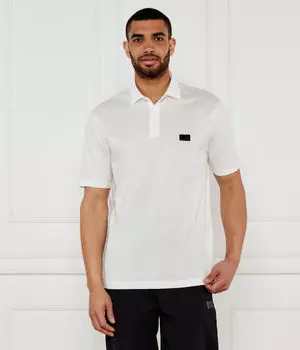 Рубашка поло Regular fit Armani Exchange, экрю