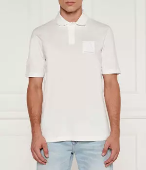 Рубашка поло Regular fit Armani Exchange, белый