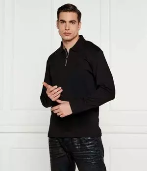 Рубашка поло Regular fit Armani Exchange, черный