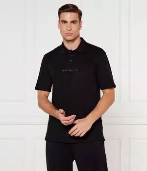Рубашка поло Regular fit Armani Exchange, черный
