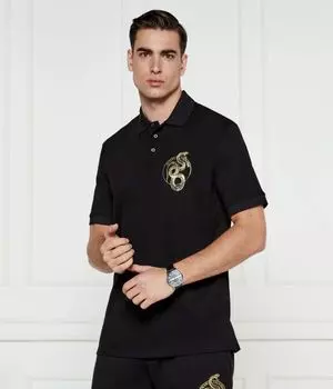 Рубашка поло Regular fit Armani Exchange, черный