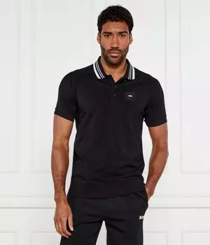 Рубашка поло Regular fit Boss Green, черный