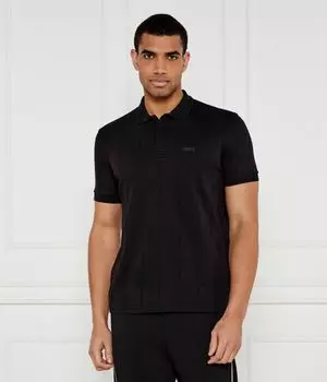 Рубашка поло Regular fit Boss Green, черный