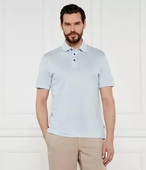 Рубашка поло Regular fit Boss, синий