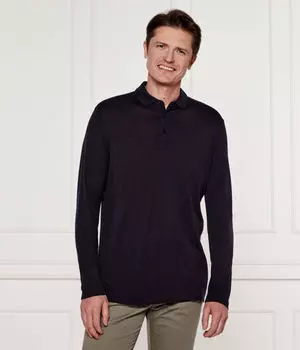 Рубашка поло Regular fit Boss, синий