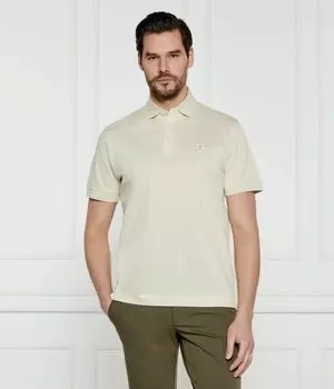 Рубашка поло Regular fit Boss, желтый