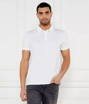 Рубашка поло Regular fit Calvin Klein Jeans, белый