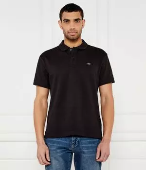 Рубашка поло Regular fit Calvin Klein Jeans, черный