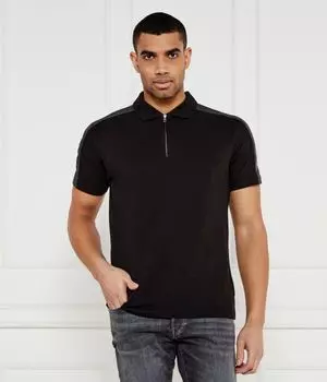 Рубашка поло Regular fit Calvin Klein Jeans, черный