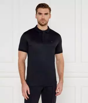 Рубашка поло Regular fit Emporio Armani, синий