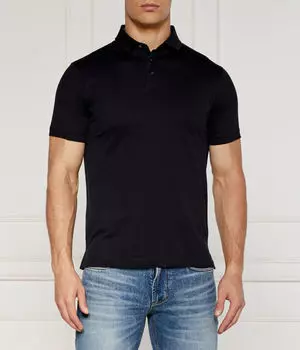 Рубашка поло Regular fit Emporio Armani, синий