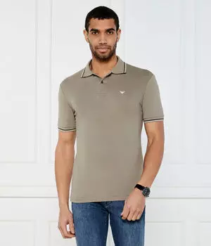 Рубашка поло Regular fit Emporio Armani, желтый