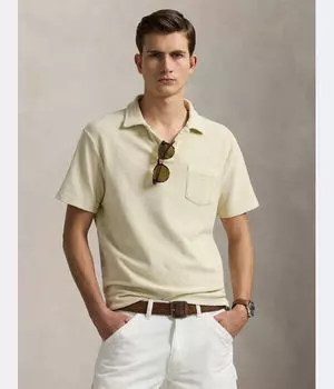 Рубашка поло Regular fit frotinis audinys Polo Ralph Lauren, желтый