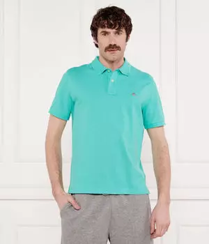 Рубашка поло Regular fit Gant, бирюзовый