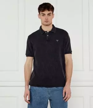 Рубашка поло Regular fit Guess Jeans, синий