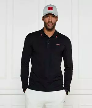Рубашка поло Regular fit Hugo, черный