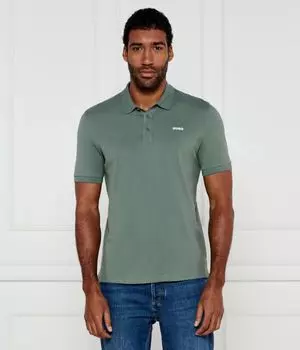 Рубашка поло Regular fit Hugo, зеленый