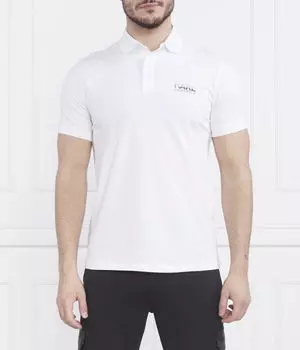 Рубашка поло Regular fit Karl Lagerfeld, белый