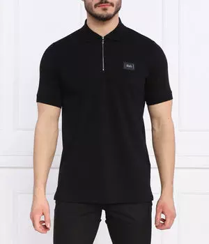 Рубашка поло Regular fit Karl Lagerfeld, черный