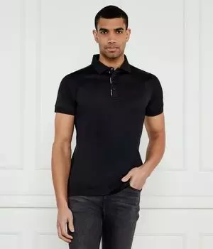Рубашка поло Regular fit Karl Lagerfeld, черный