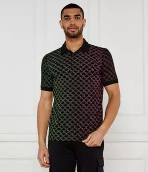 Рубашка поло Regular fit Karl Lagerfeld, черный