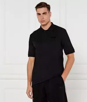 Рубашка поло Regular fit Karl Lagerfeld, черный
