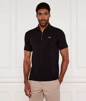 Рубашка поло Regular fit Karl Lagerfeld, черный