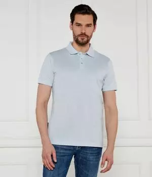 Рубашка поло Regular fit Karl Lagerfeld, синий