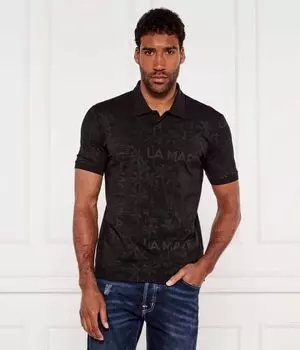 Рубашка поло Regular fit La Martina, черный