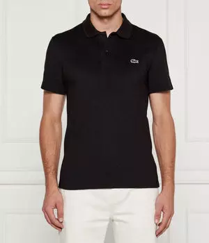 Рубашка поло Regular fit Lacoste, черный