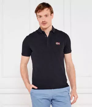 Рубашка поло Regular fit Napapijri, черный