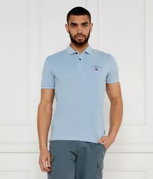 Рубашка поло Regular fit Napapijri, синий